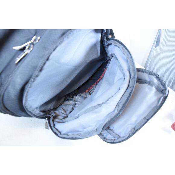 Swiss Gear 18"  Lumin Black/Grey Backpack Laptop Case Hiker Shock Tec Tiny Flaw - Picture 10 of 15